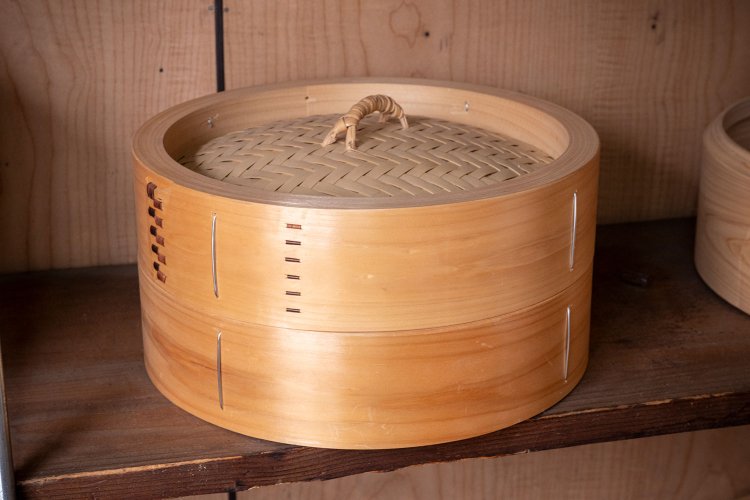 中華せいろ（せいろ7500円～、ふた8000円～）。