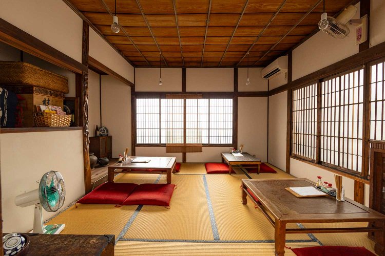 2階は座敷席になっている。