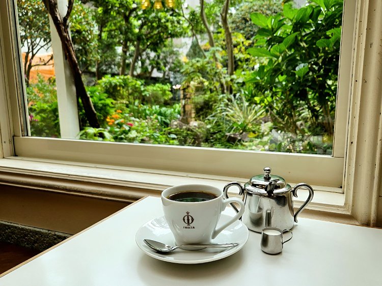 オリジナルブレンドコーヒー640円。