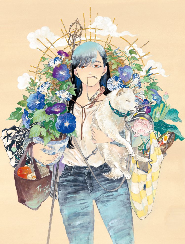 入江亜季 本展描き下ろし（C）Aki Irie。