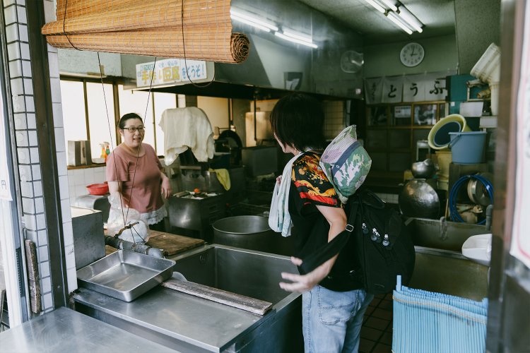 胡麻豆腐が人気だそうで、いただくことに（※胡麻豆腐は期間限定で4月頃から9月いっぱいまで）。