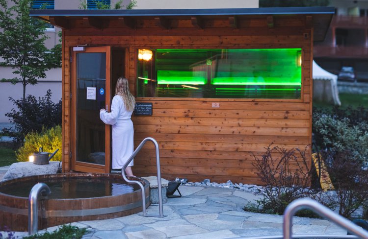 どこもサウナを備えている。