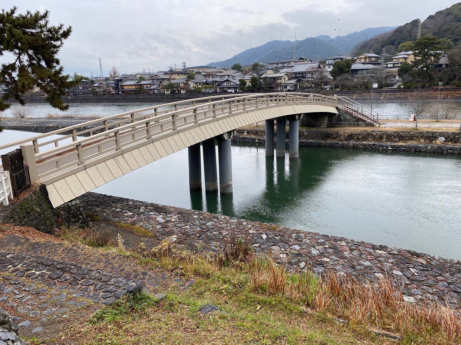 前編　宇治川2　橘橋