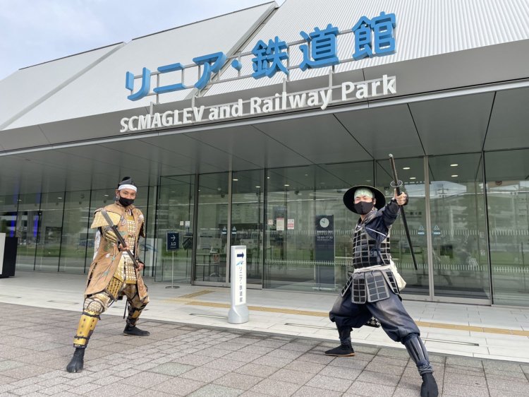 これは2年ほど前に参った『リニア・鉄道館』であるな。