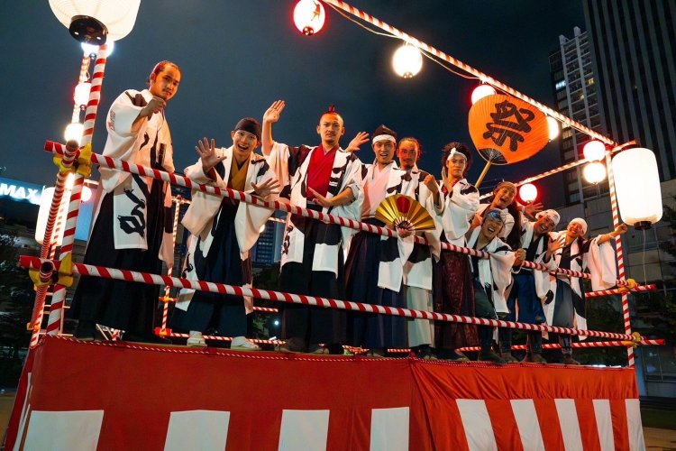 数カ月前に行った盆踊りじゃ。