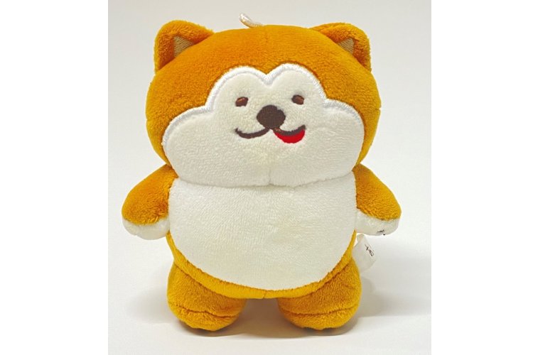 コンプリート賞のJR東日本秋田支社の公式キャラクター「あきお」のぬいぐるみは、非売品。