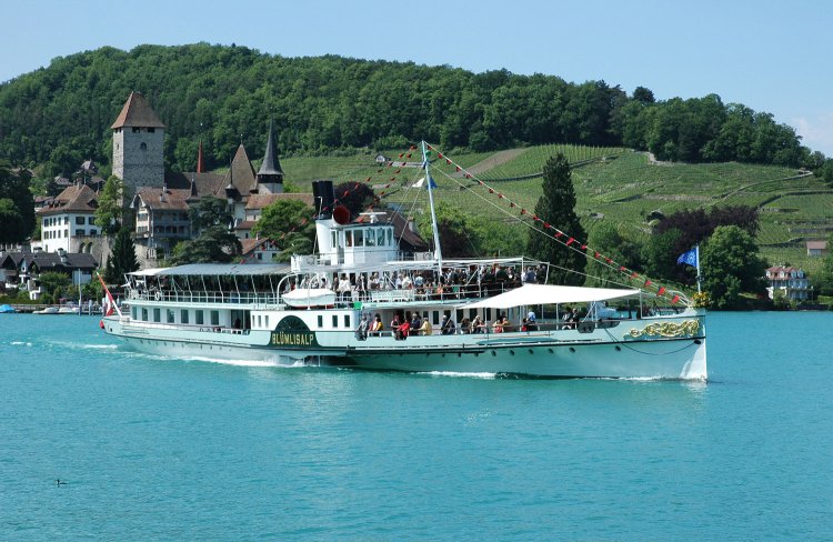 Switzerland, Bern, Thunersee