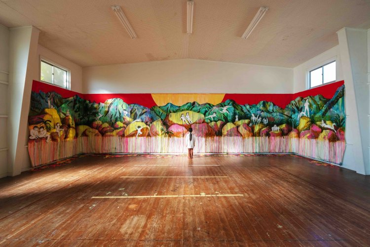 ザ・キャビンカンパニー 『童堂賛歌』2024年 撮影＝橋本大 作家蔵。