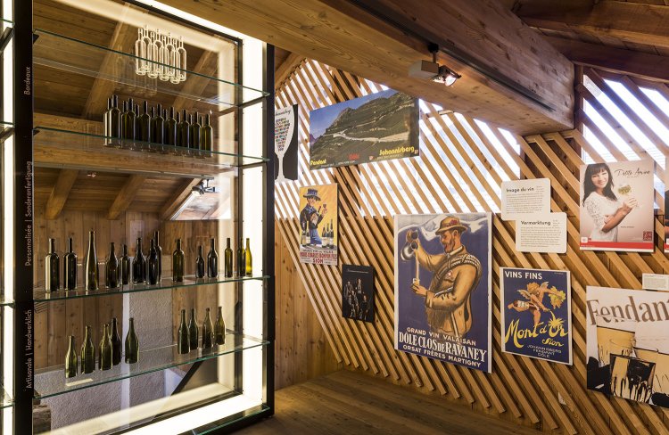 ワイン博物館は隣村・サルゲッシュにもある（写真はサルゲッシュの博物館）。