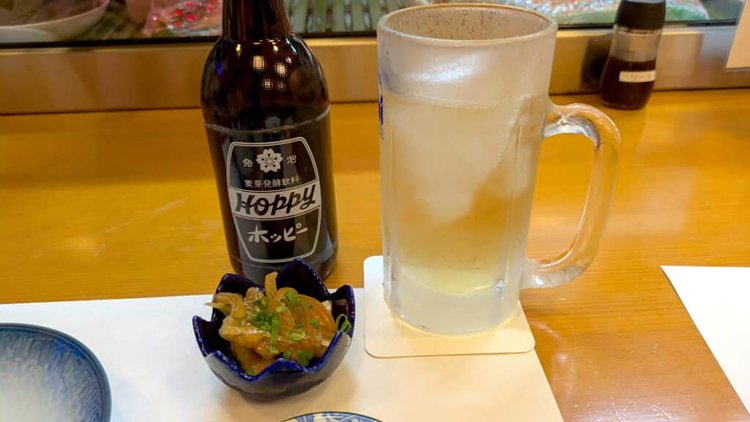 白ホッピーセット。