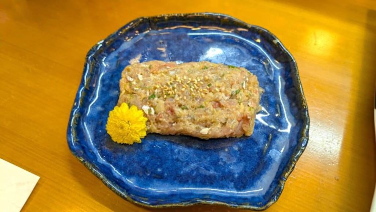 なめろう（カンパチ）。