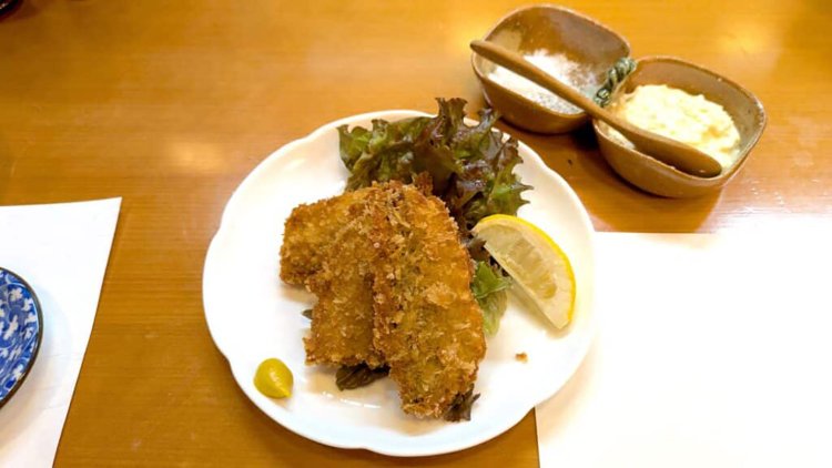アジフライ。