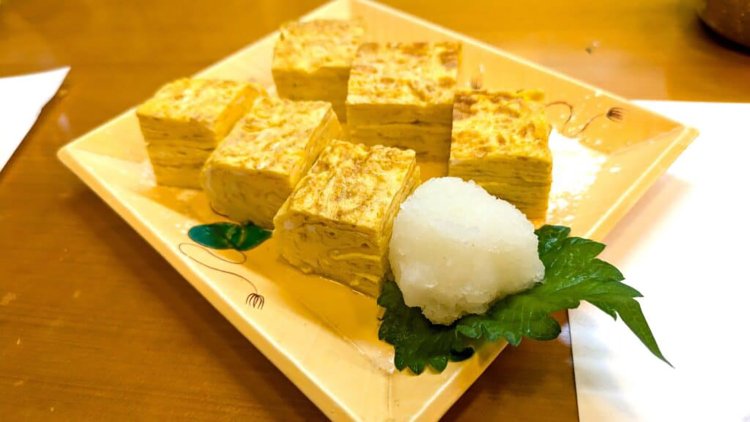 出し巻き玉子。