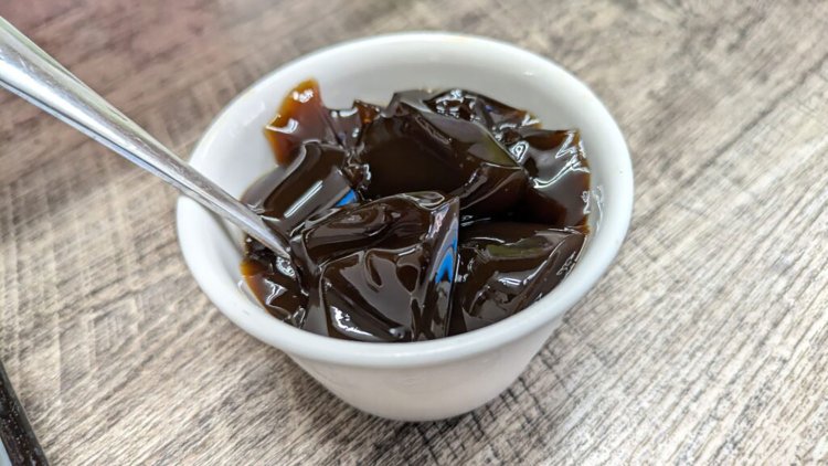 コーヒーゼリー。