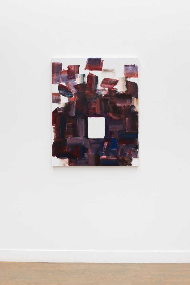 李禹煥「型抜きで」 2023年。