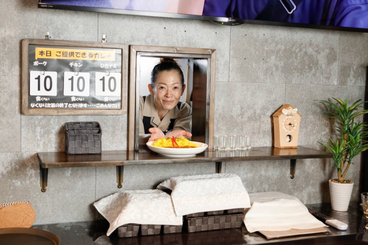 「ライスはS・M・Lから選べます！」。