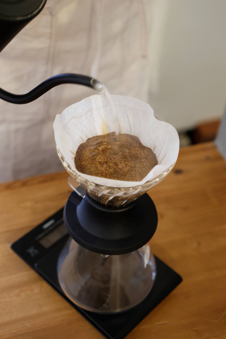 お菓子に合うブレンドを3種類用意。