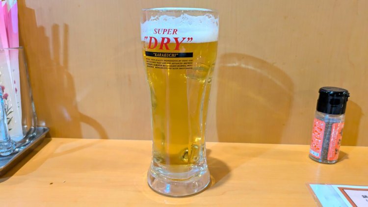 スーパードライ。