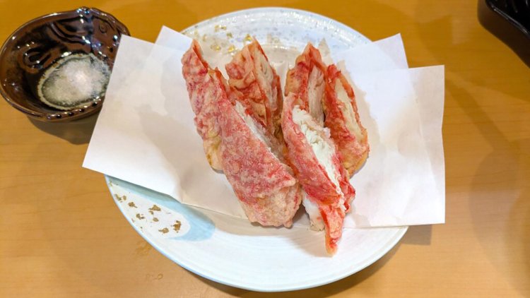 ささみピンク揚物。