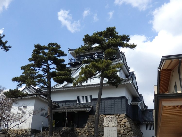 廃城令で取り壊された岡崎城（愛知県岡崎市）は1959年に外観復元されたが、築城時とは異なる部分もあり、復興天守に分類される場合もある。