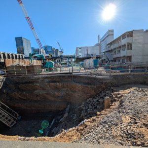 まだまだ現れる高輪築堤、田町駅周辺でも発掘された！見学会参加レポ