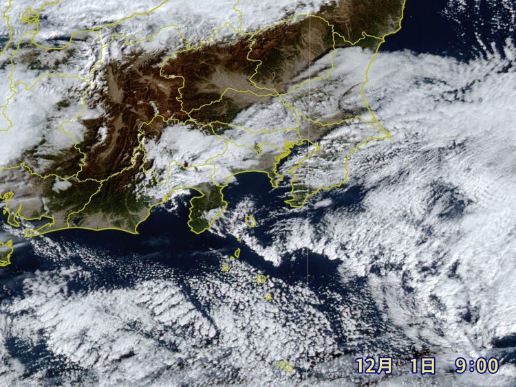 本降りの雨はもちろん、予想の難しい雲の発生にも注意をしておきたい（画像＝ウェザーマップ）。