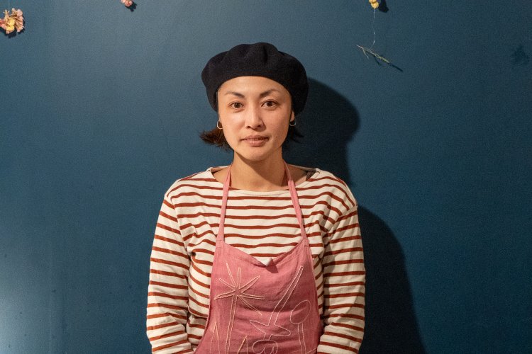 店主のセキグチテルヨさん。