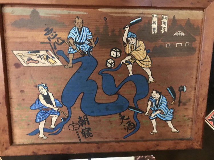 江戸時代以降はさまざまな絵柄の描かれた絵馬が。