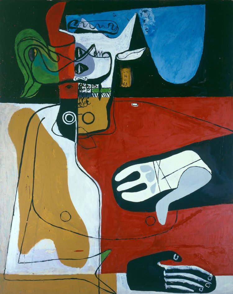 ル・コルビュジエ《牡牛》1963年 ル・コルビュジエ財団（パリ）蔵。