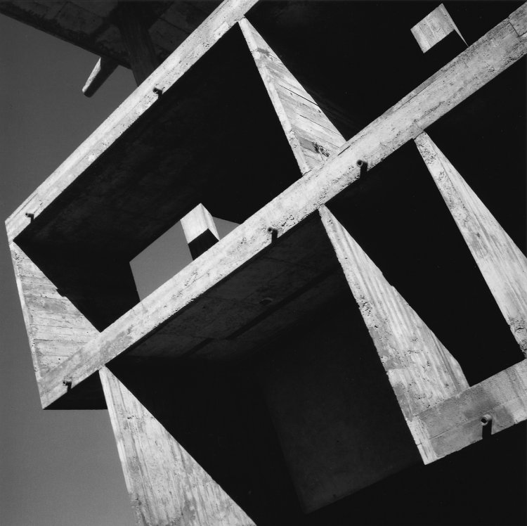 ルシアン・エルヴェ《ショーダン邸　南西側ファサードのディテール》1955年 大成建設株式会社蔵。