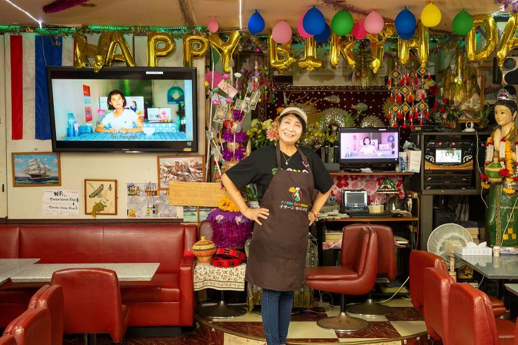 結婚を機に来日し、以前はタイマッサージ店で働いていたというノイさん。