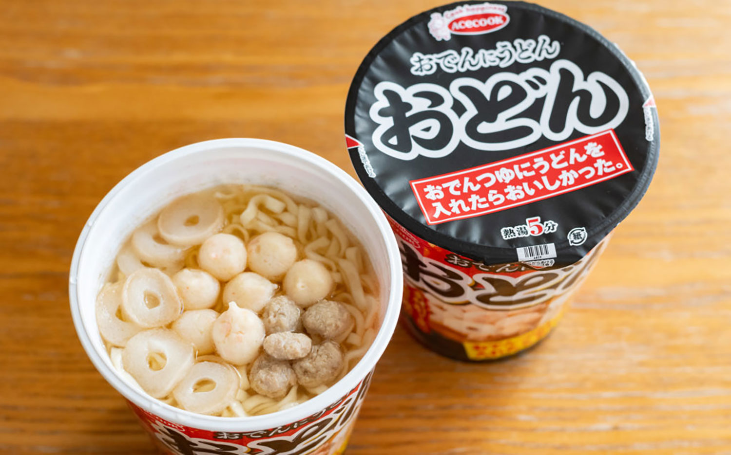 【東京おでんだね】エースコックの「おでんにうどん おどん」