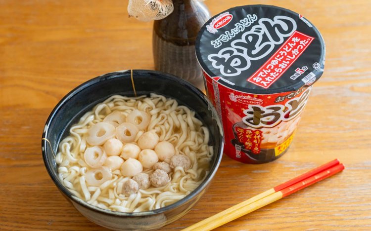 【東京おでんだね】エースコックの「おでんにうどん おどん」