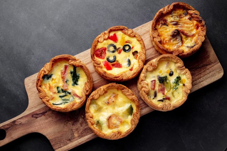 キッシュプレートは好きなキッシュを選べるのがうれしい♪