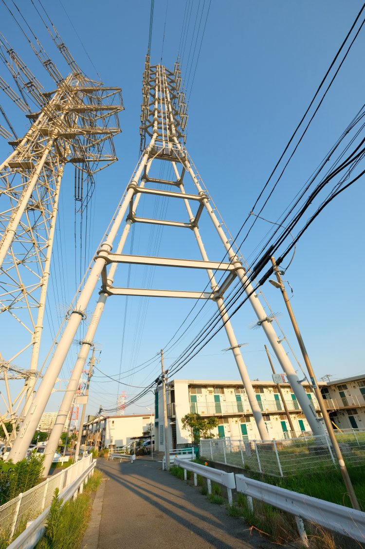 船橋線の鉄塔。