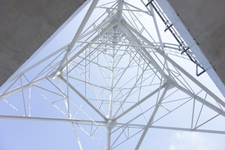 吹上線。撮る角度によって結界写真の表情は変わる。