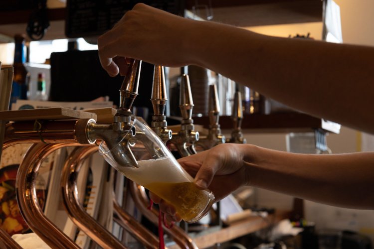 少量・多品種なので訪れるたびに違ったビールに出合える。