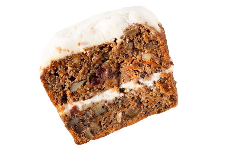 ヴィーガンキャロットケーキ680円。