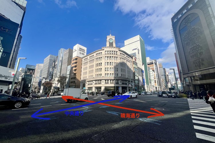 東京街角クイズ 交差点