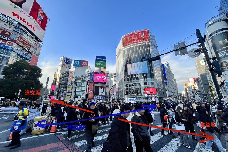 東京街角クイズ 交差点