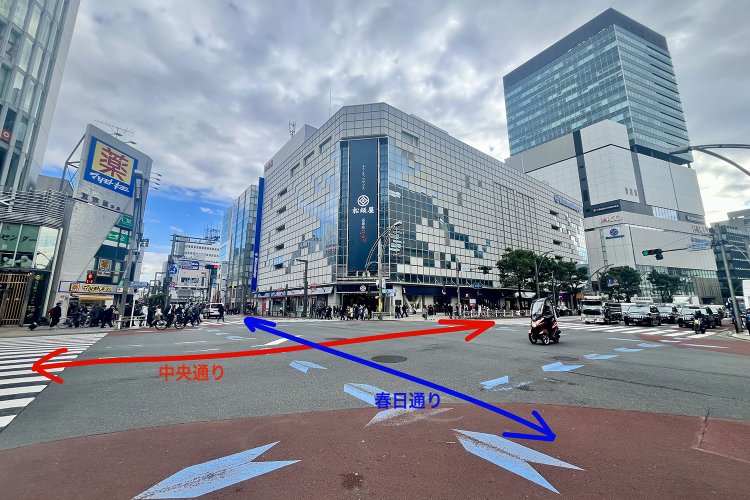 東京街角クイズ 交差点