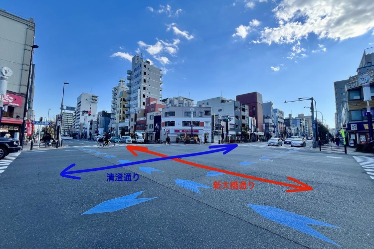 東京街角クイズ 交差点