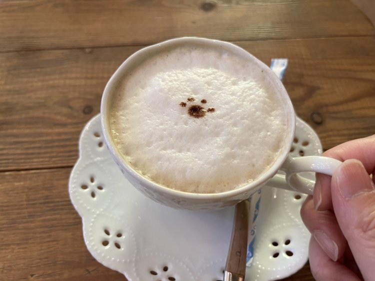 コーヒーとミルクのバランスがいい。