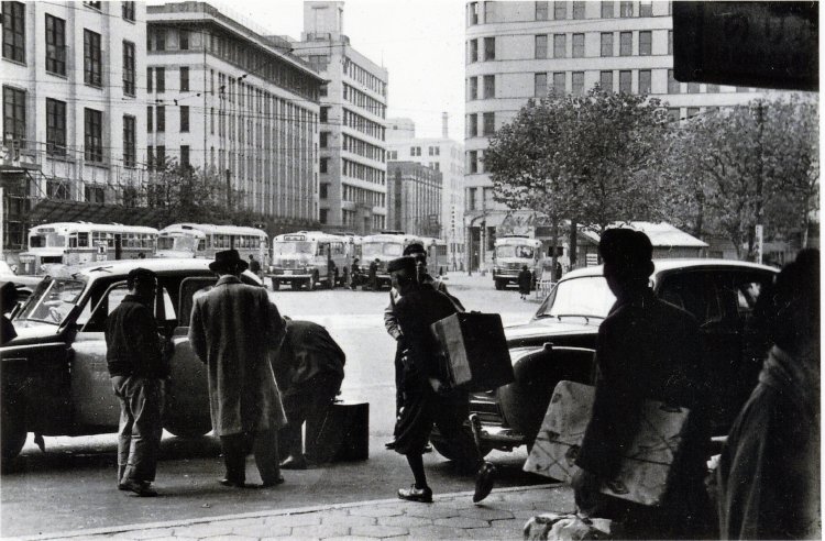 東京駅乗車口（撮影＝青柳安彦）。