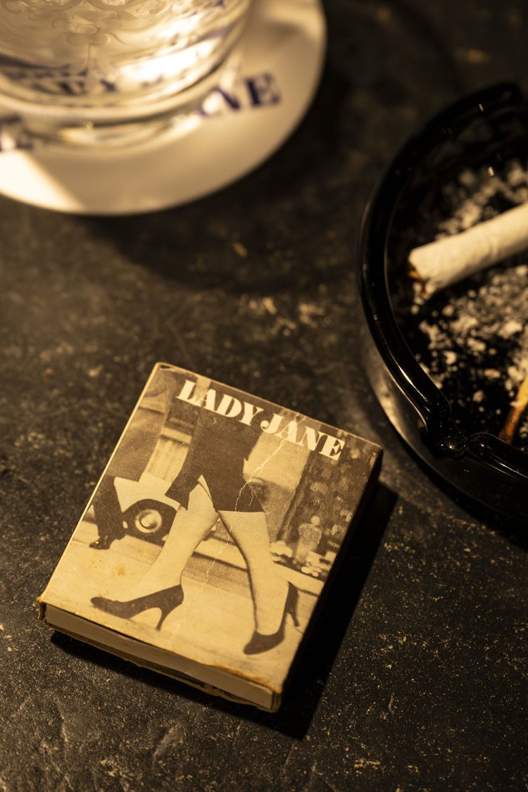 ソニー・クラーク『Cool Struttin'』のジャケット写真を使った宣伝マッチ。