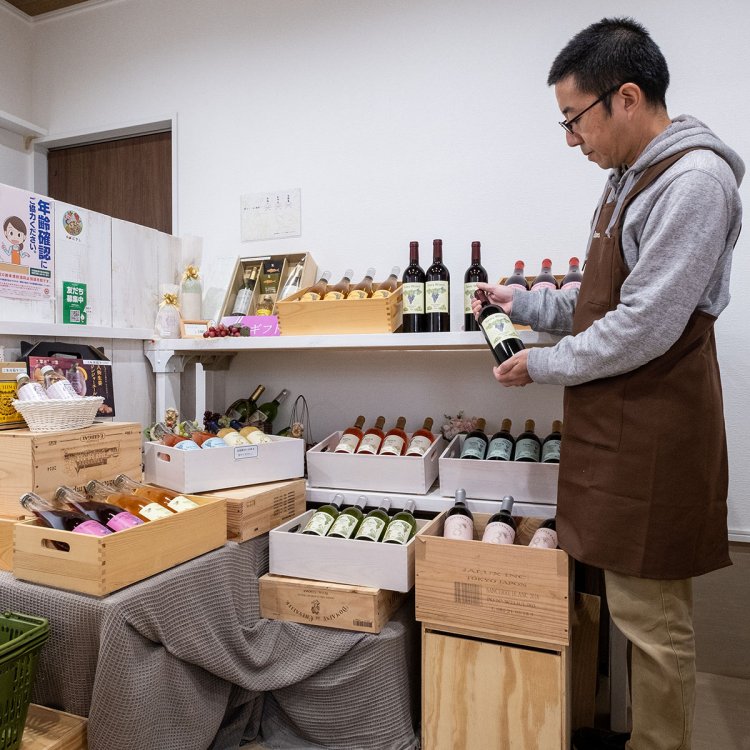 「工夫を重ね、千葉のワインの知名度を上げていければ」と代表の山本博幸さん。