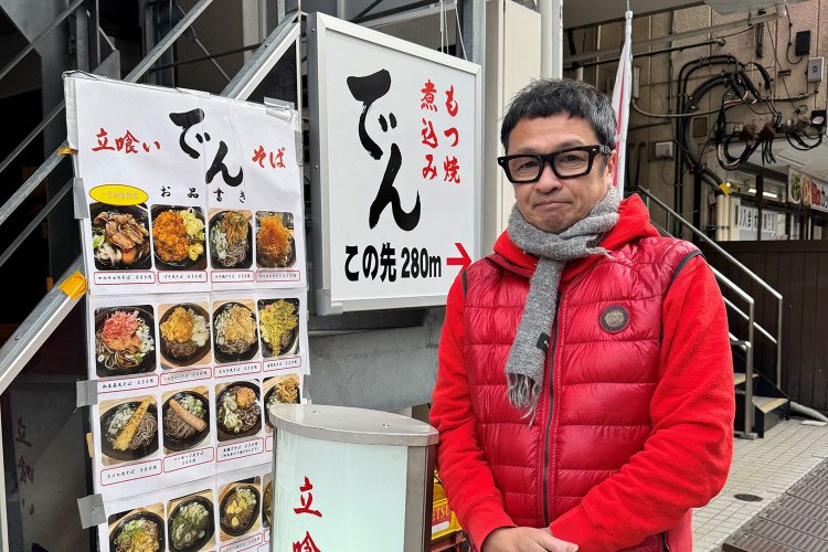 社長の内田克彦さん。バイタリティがすごい！