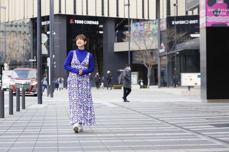 東京からアニメ文化を発信する池袋の『としま区民センター』前。