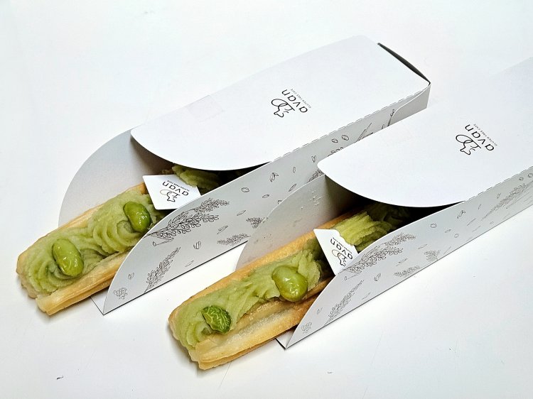 期間限定 リッチチュロずんだあん1個500円。