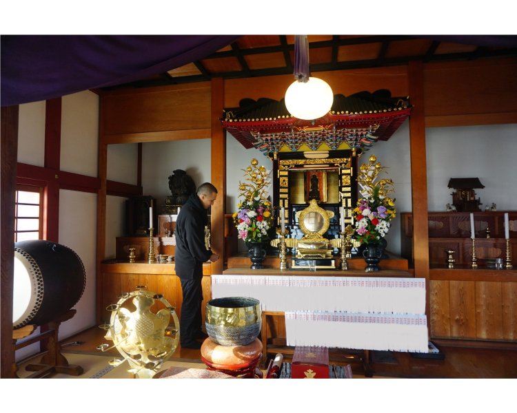 本堂と別に建てられた鬼子母神堂でも鬼子母神がお祀りされている。